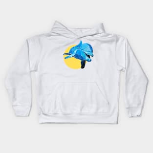 Poly Dolphin Kids Hoodie